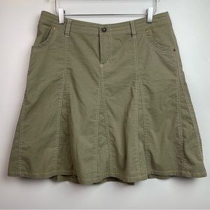 Olive Green Women's Skirt